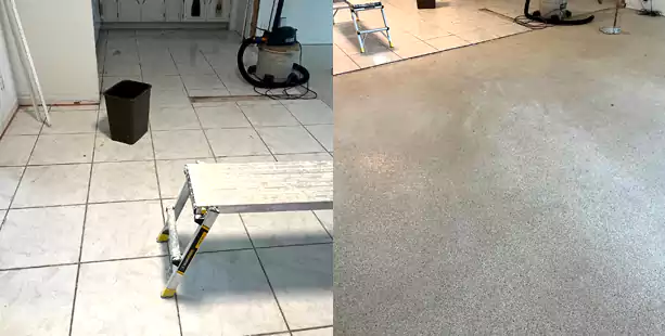 Tile Floor Removal